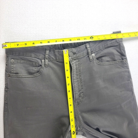 NEW with Tags American Eagle Flex Slim Pant Storm Grey Men's 34x32 - Picture 6 of 14